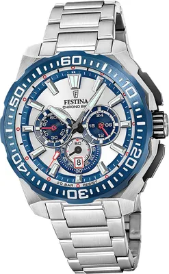 Produktbild von Festina Herrenuhr Chrono Bike Armbanduhr Edelstahl silber D2UF20724/1