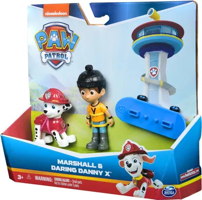 Productafbeelding van Paw Patrol moedige Daring Danny X met figuur Marshall