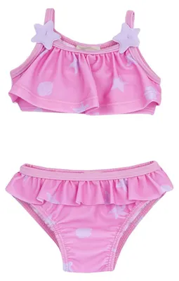 Produktbild von Chicco, Zweiteiliger Mädchen-Badeanzug, Mädchen-Bikini, Ideal für Schwimmbad und