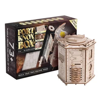 Zdjęcie produktu dla Drewniana układanka 3D EscapeWelt Fort Knox Pro