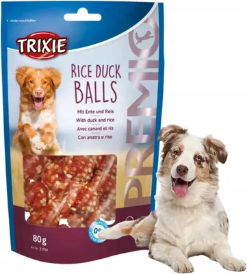Obrázok produktu pre TRIXIE 31704, Maškrta, Pes, Univerzálne, Kačka, 80 g