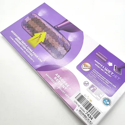 Produktbild von Swiffer Wetjet Besenspray,1 Mikrofasertuch Waschbar Wiederverwendbar Hält die