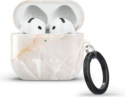 Produktbild von Burga - Bag pro Airpods 4 (vanilkový písek)