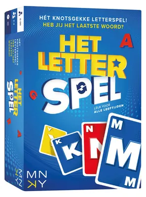 Produktbild von MNKY Entertainment Kartenspiel Das Buchstabenspiel - Lernspiel für Kinder