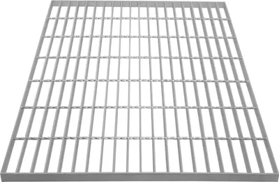 Produktbild von Verzinkte Gitterroste Boden Schmiede Stabiler Weg Mesh-Bodenplatte Gitter Abflussrinne Entlüftung Strapazierfähig Wetterfest Stahl Verzinkt 700mm x 700mm x 30mm 4mm Metalldicke 490kg Tragfähigkeit