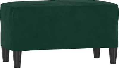 Produktbild von vidaXL Sitzbank Dunkelgrün 70x35x41 cm Samt