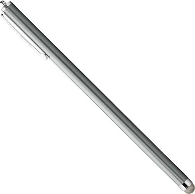 Produktbild von INF Universal kapazitiver Stift mit austauschbarer Spitze für Tablets Grau