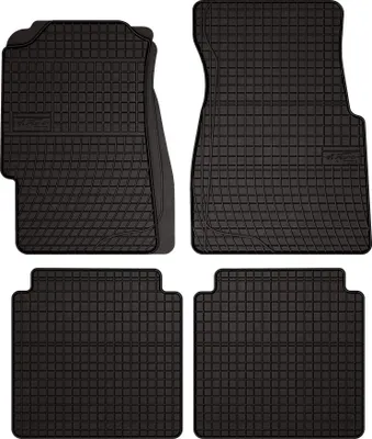 Immagine prodotto di Tappetini auto in gomma adatto per Honda Civic VI (1995-2001, berlina) neri, set 4 pz, con fissaggi