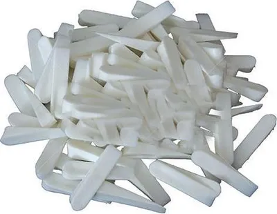 Produktbild von Fliesenkeil Strend Pro 7156, für Fliesen 0-6 mm, 26x6x4 mm, Pkg. 100 Stk