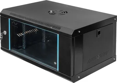 Zdjęcie produktu dla Szafa szafka Rack NETBERG 19" 6U 300x600x400mm wisząca instalacyjna czarna