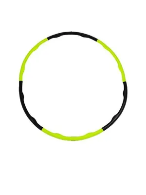 Productafbeelding van Hula hoop, trainingsring, kleur: zwart/geel