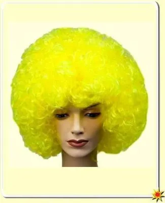 Produktbild von Perücke kleine Locken gelb