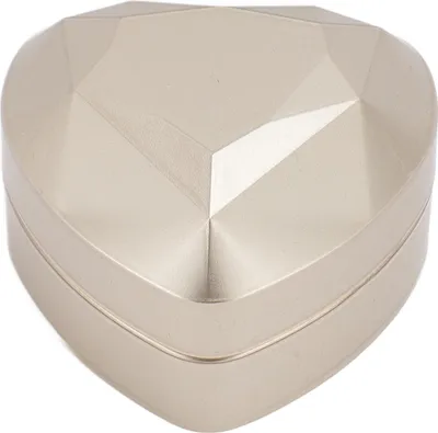 Produktbild von LED-Halskettenbox in Herzform, elegant, stilvoll, kleines Schmuckstück, Geschenk für Hochzeit, Verlobung, Antrag, Geburtstag, golden