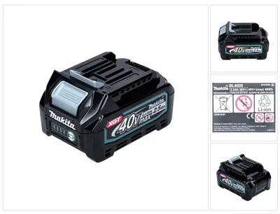 Immagine prodotto di Makita XGT BL4025 - Batteria - agli ioni di litio - 2,5 Ah - 90 Wh
