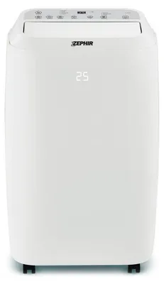 Immagine prodotto di Zephir ZPO12000H, climatizzatore portatile monoblocco, raffreddamento, deumidificazione, riscaldamento, 1200 BTU/h, 3500 W, 2600 W, 65 dB