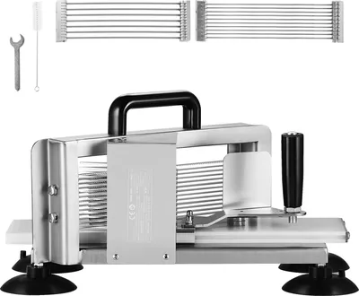 Immagine prodotto di SucceBuy affettatrice commerciale per pomodori - affettatrice di precisione in acciaio inox per impieghi gravosi. opzioni 1/4"+3/8"+3/16