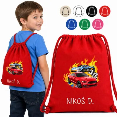 Obrázok produktu pre Taška Na Šport – Autorally, Červená A Modrá