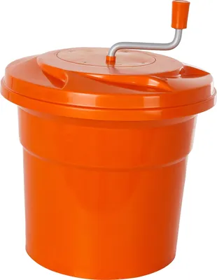 Image de Essoreuse à salade RENA 251 en plastique, d'une capacité de 25 litres et d'un diamètre de 430 mm.