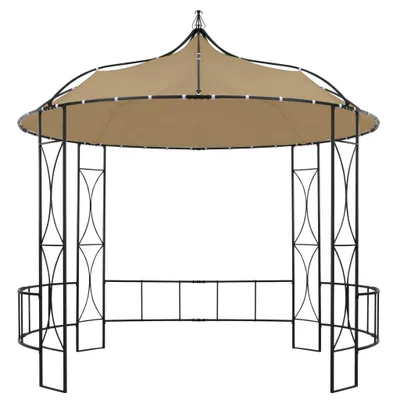 Produktbild von Stabli Möbel Pavillon 300x290 cm Taupe Rund - Pavillons & Partyzelte CC2586804