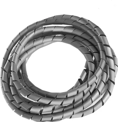 Produktbild von Flexible Kabelspirale Spiralband Kabelschlauch Bündelbereich Wickelschlauch 3m