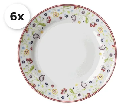 Produktbild von 6er Dessertteller / Frühstücksteller 20,5cm Doppio Shanti