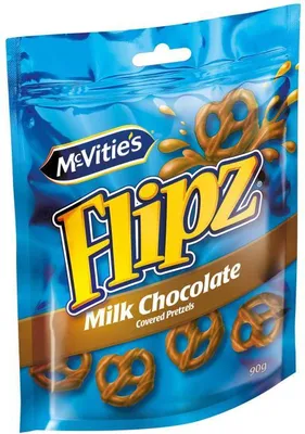 Produktbild von Flipz Milk Chocolate coated Pretzels 90g