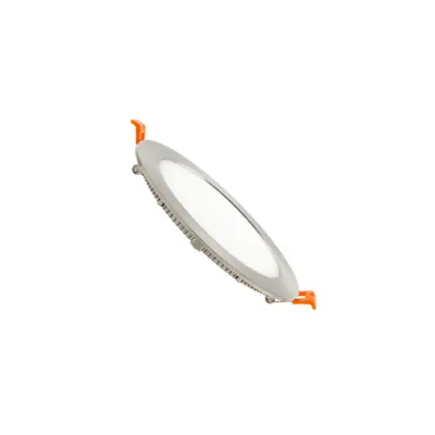 A single LED panel light is shown against a white background.