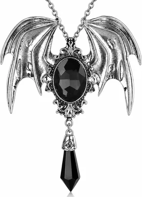 Immagine prodotto di Collana gotica a tema vampiro, taglia standard, ideale per Halloween e cosplay