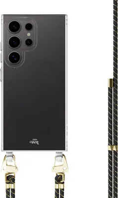 Produktbild von Gold Goddess Transparant Cord Hülle - Kompatibel mit Samsung Galaxy S23 Ultra