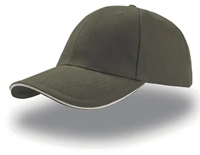Produktbild von Atlantis  | Liberty Sandwich Cap / Kappe / Mütze / Hut - Farbe: Olive/Natural - Größe: One Size