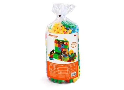 Obrázok produktu pre Stavebnicové kocky Waffle Domácnosť, 120 dielov