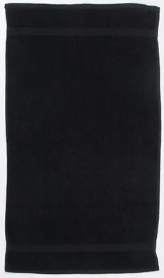 Produktbild von Towel City TC003 | Luxury Hand Towel  / 50 x 90 cm - Farbe: Black - Größe: 50 x 90 cm