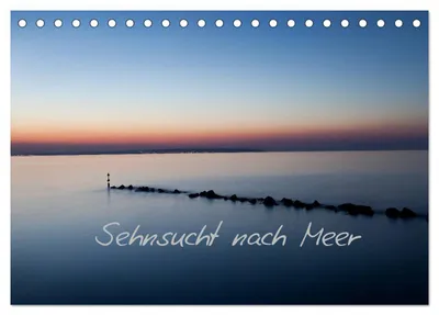 Produktbild von Sehnsucht nach Meer (Tischkalender 2027 DIN A5 quer), CALVENDO Monatskalender