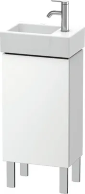 Image de Duravit L-Cube Meuble sous-lavabo vertical, 1 porte, charnière à droite, 364x241x582mm, LC6793R1818
