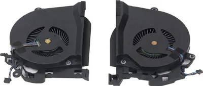 Productafbeelding van Laptopkoelers voor CPU en GPU, geschikt voor de Studio ZBook 15 G5 G6 serie, met de volgende onderdeelnummers: L30894-001, L30895-001, L28713-001, L28712-001, NS85C01-17J04, NS85C01-17J03