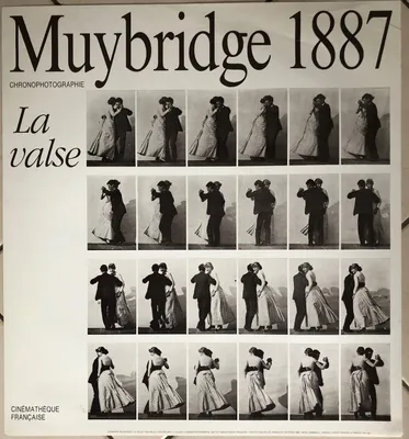 Produktbild von Eadweard Muybridge – La Valse – Plakat – 47 x 51 cm
