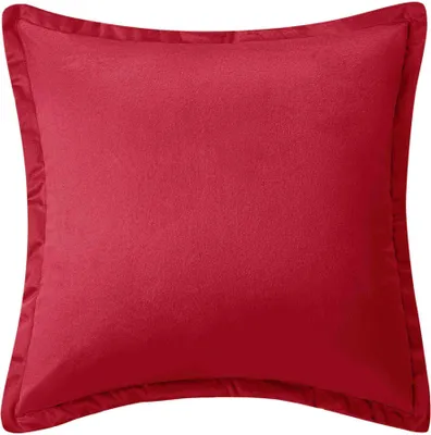 Zdjęcie produktu dla Poduszka dekoracyjna S poszewka soft velvet czerwona 40x40 cm, Spod Igły i Nitki