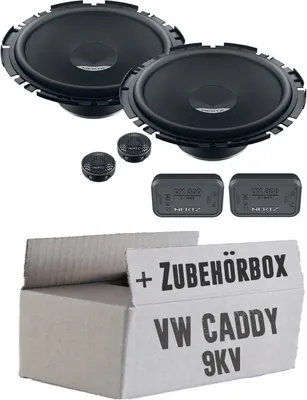 Produktbild von Hertz Dieci DSK 170.3 - 16,5cm 2-Wege System - Einbauset passend für VW Caddy 9KV - justSOUND