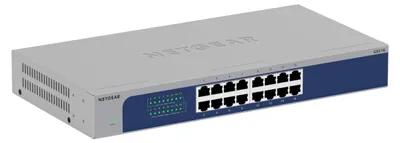 Produktbild von NETGEAR GS516-300EUS, Unmanaged, Gigabit Ethernet (10/100/1000), Rack-Einbau