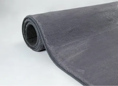 Produktbild von Fellteppich Kurzflor Wohnzimmer Teppich Schlafzimmer Uni