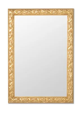 Zdjęcie produktu dla MO.WA lustro lustro ścienne nowoczesne złote 69x49 prostokątna drewniana rama klasyczna sypialnia przedpokój fotel lustro szafa lustro garderoba lustro salon