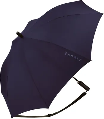 Produktbild von Regenschirm Umhängeschirm Damen Automatik Trageband Esprit Slinger Uni