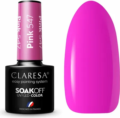 Produktbild von CLARESA Hybrid-Gel-Nagellack ROSA 547 -5g