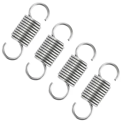 Zugfedern 35 mm, Doppelhaken, Edelstahl, 1,4 mm Ø, 4 Stück