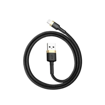 Produktbild von Baseus Cafule 1 m Schwarz  Gold