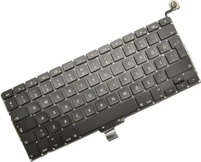 Produktbild von Tastatur für MacBook Pro 13,3" A1278 A1279 A1280 Unibody TR Keyboard Türkisch MC700 MC724 MB990 MC374