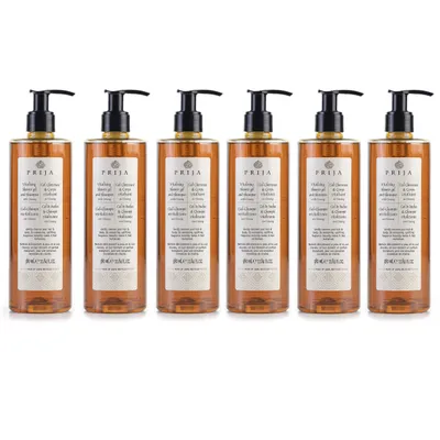 Produktbild von PRIJA flüssiges Shampoo/Duschgel Ginseng 6x380ml