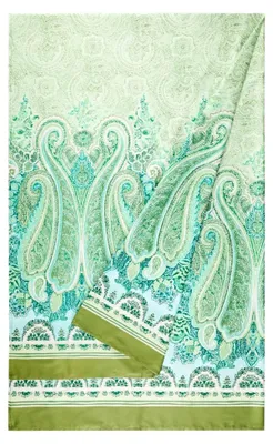Produktbild von Bassetti Foulard aus 100% Baumwolle in der Farbe Grün V1, Maße: 350x270 cm - 9328423