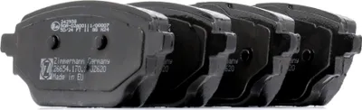 Produktbild von ZIMMERMANN Bremsbeläge Satz Hinten Bremsklötze für RENAULT Kangoo III MPV 26654.170.2