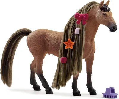 Immagine prodotto di Schleich Horse Club: figurina di un puledro di razza Akhal-Teke per bambini